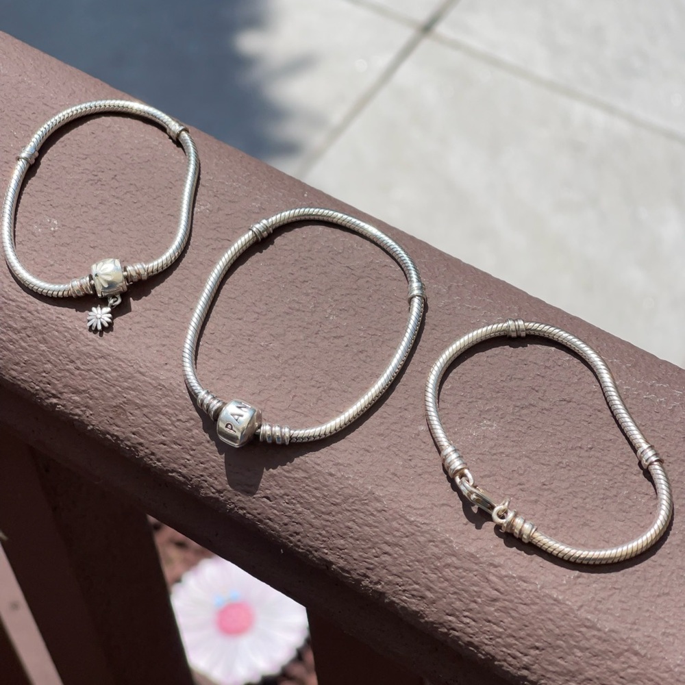 Pandora Silver Charm Bracelets original